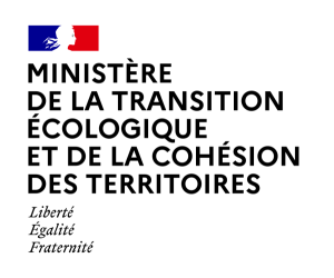Logo du Ministère de la transition écologique et de la cohésion des territoires