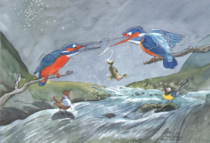 L'offrande fr&eacute;tillante. Illustration