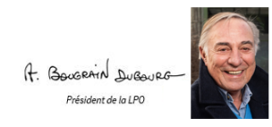 Signature avec photo Allain Bougrain Dubourg