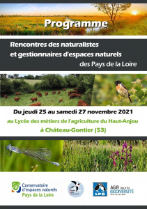 Les Rencontres des Naturalistes des Pays de la Loire 2021