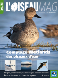 Couverture revue L'OISEAU MAG n°122