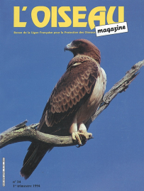 couverture Revue L'OISEAU MAGAZINE n°34