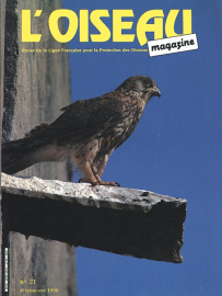 couverture Revue L'OISEAU MAGAZINE n°21