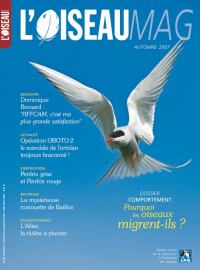 Couverture revue l'OISEAU MAG n°88