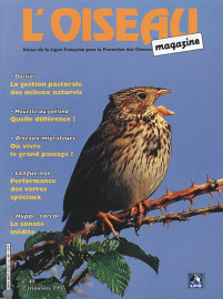 couverture Revue L'OISEAU MAGAZINE n°40