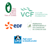 Logos des partenaires du Life Gyprescue