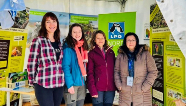 stand LPO Nord au parc Biotopia