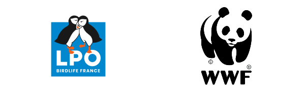 logos de la LPO et du WWF