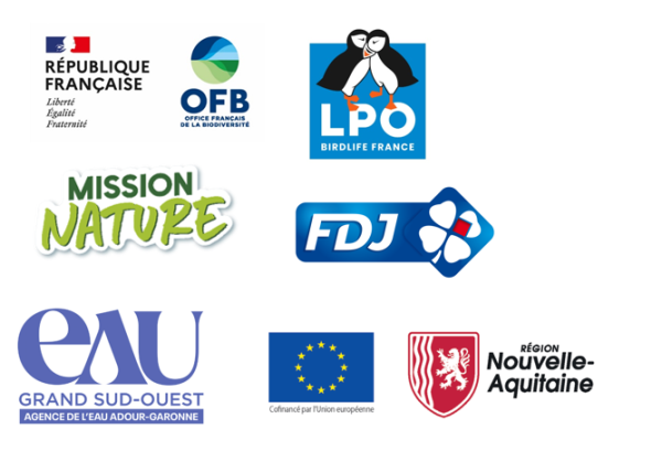 Logos des soutiens financiers