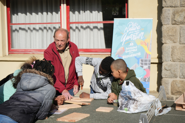 Atelier de construction de nichoirs