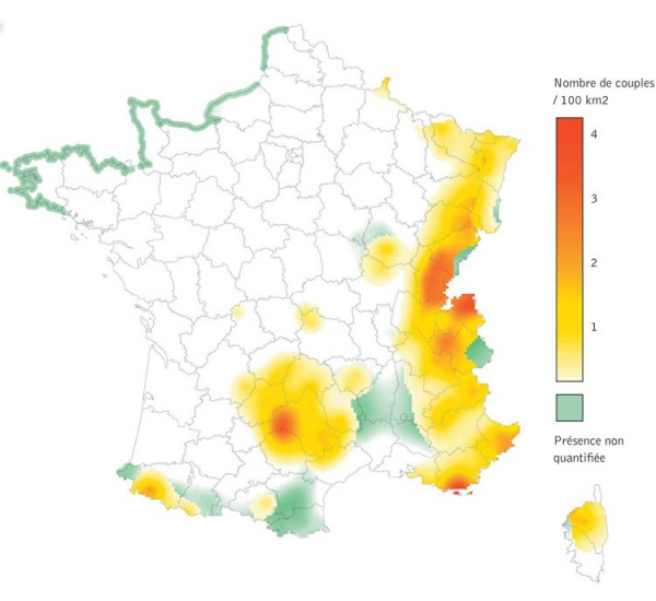 répartition en France