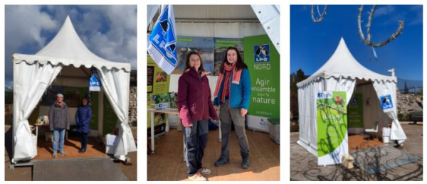 stands LPO Nord au parc Biotopia