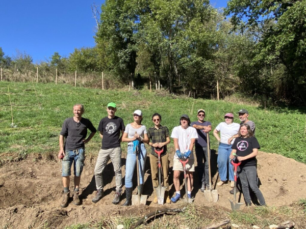 Chantier Mare &agrave; la P&eacute;pini&egrave;re Du Madet avec le Festival du Court M&eacute;trage (Clermont-Ferrand)