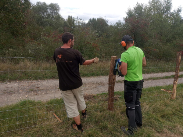 Installation du parc