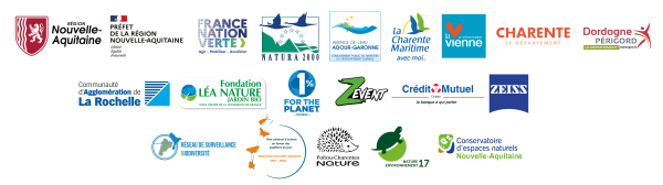 Logos des partenaires des formations naturalistes 2025