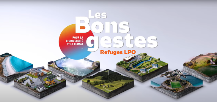 Miniature vidéo : les bons gestes Refuges LPO pour la biodiversité et le climat