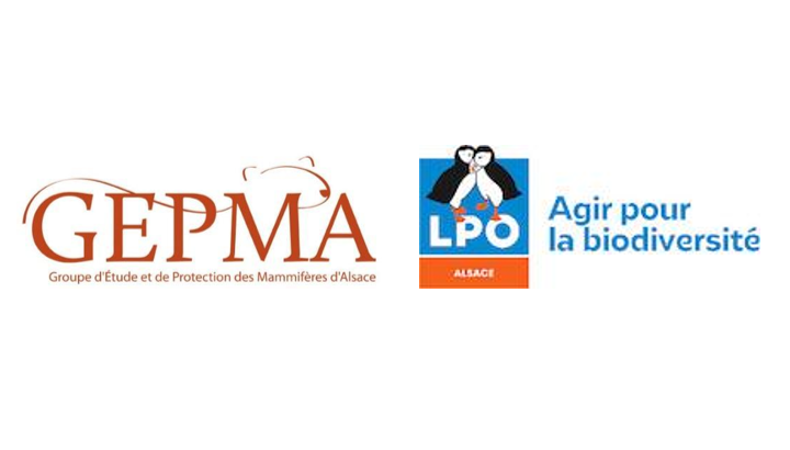 logos du GEPMA et de la LPO Alsace