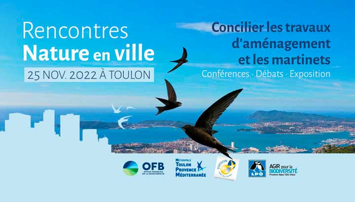 Premières rencontres entre professionnels « Nature en ville » le vendredi 25 novembre 2022 à Toulon