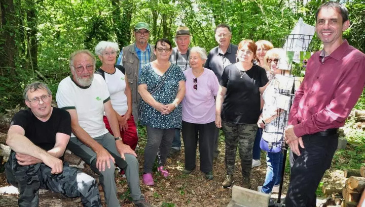 Le domaine de la Renouvelière accueillait les naturalistes le 11 juin 2022 © Le Maine Libre