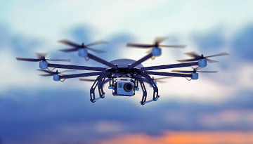 drone en vol