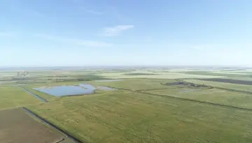 Vue aérienne de la Prée Mizottière