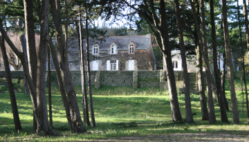 Le jardin de la maison de Colette Roz-Ven © Nicolas Macaire / LPO